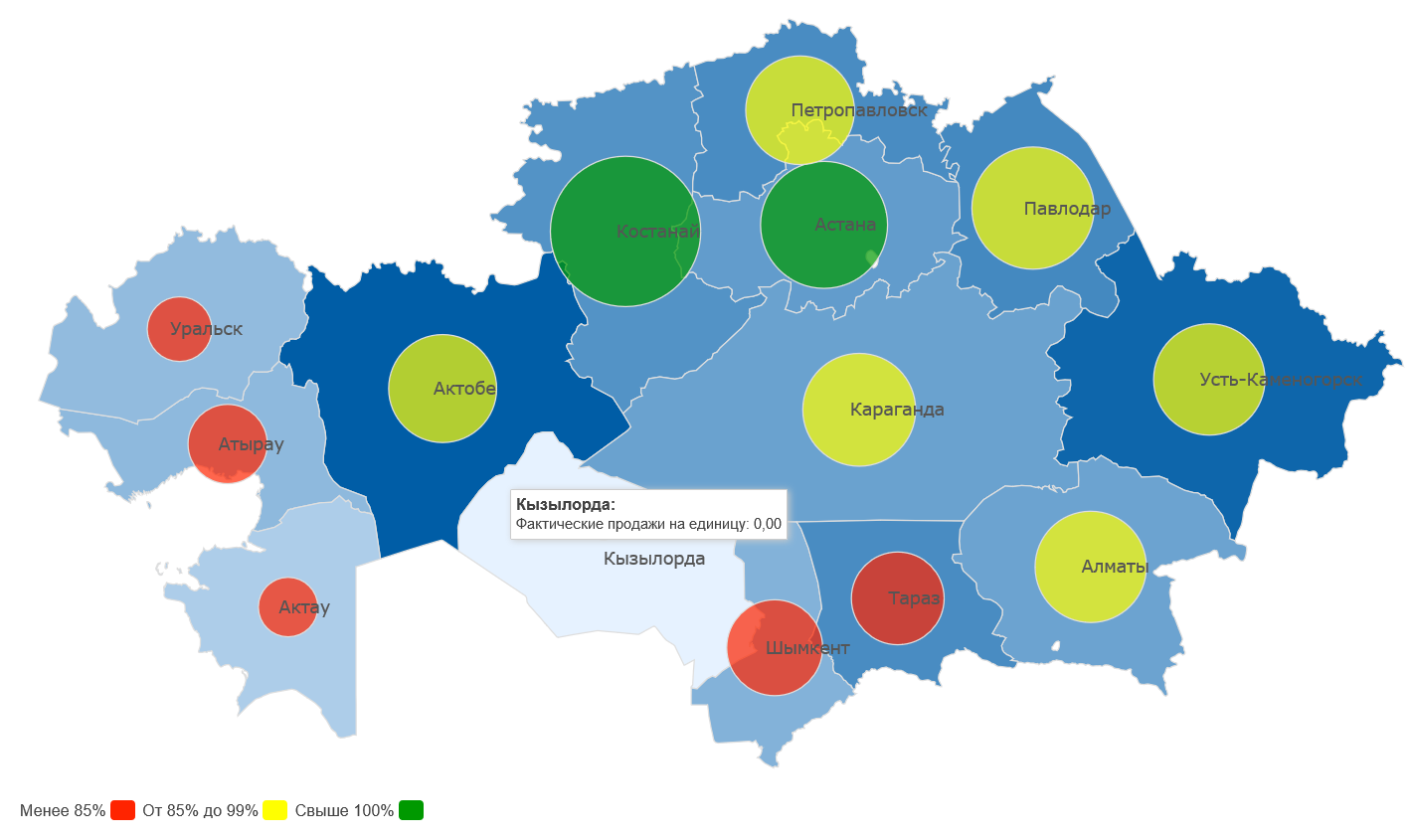 Карта диаграмма график